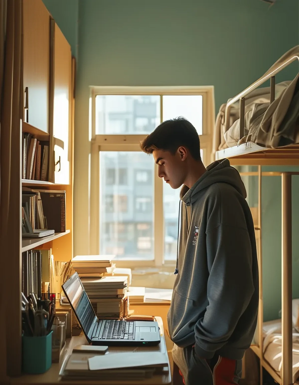 Why Dorm Desk Chairs Wreck Tall Students Backs by Midterms